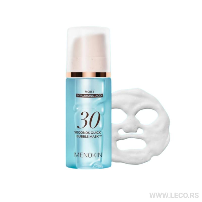 MENOKIN 30 Seconds Quick Bubble Mask Moist 95ml 