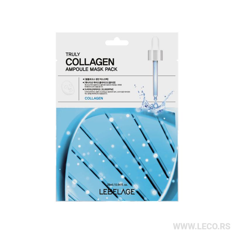 LEBELAGE Truly Collagen Ampoule Mask 28ml 