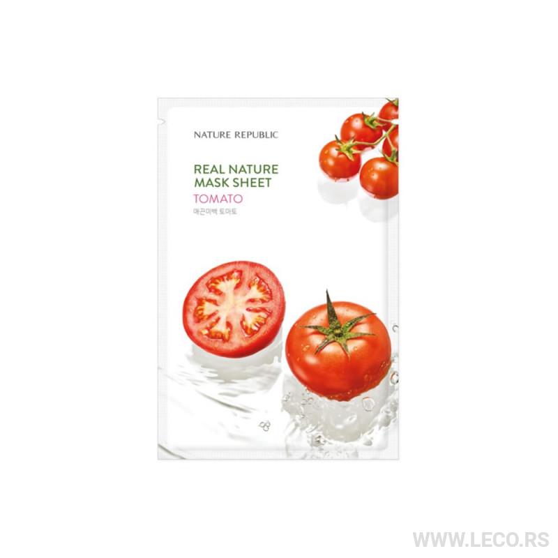 NATURE REPUBLIC Real Nature Sheet Mask Tomato 23ml 