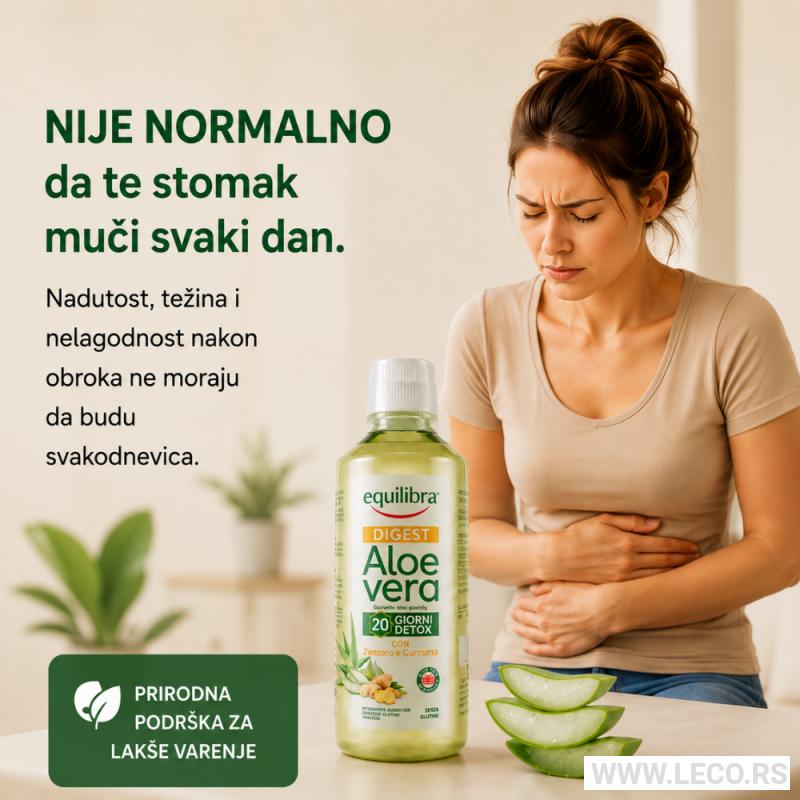 Equilibra Aloe Vera DIGEST sa đumbirom 1000ml 