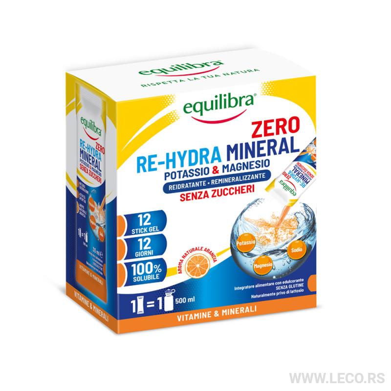 Equilibra Potassium & Magnesium RE-HYDRA Mineral 12x30ml/360ml 