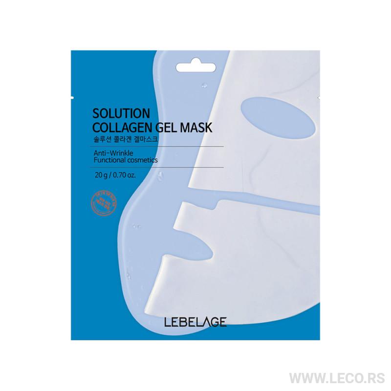LEBELAGE Collagen Gel maska za lice 20g 
