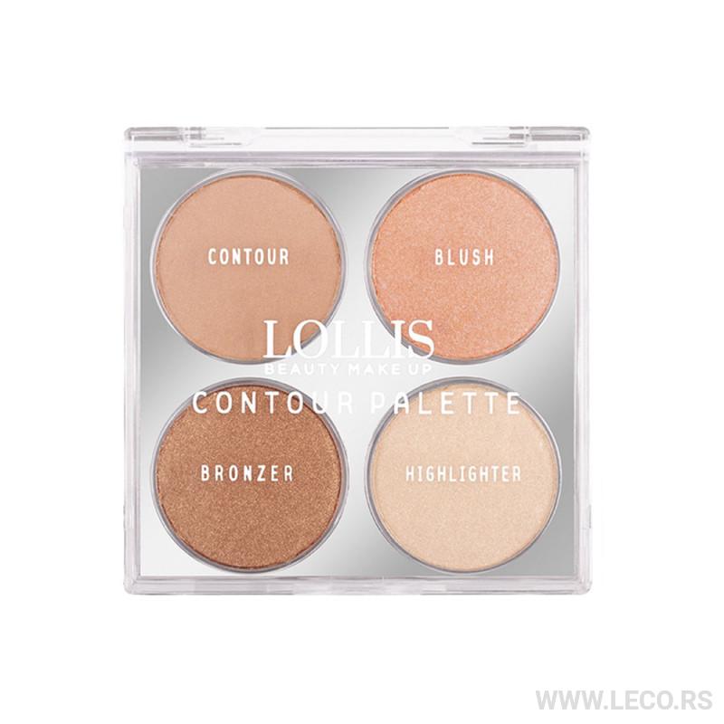 Lollis Contour Palette 4 Colors 16g 