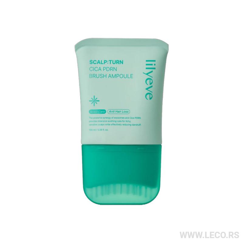 LILYEVE Scalp Turn Cica PDRN Brush Ampoule 100ml 