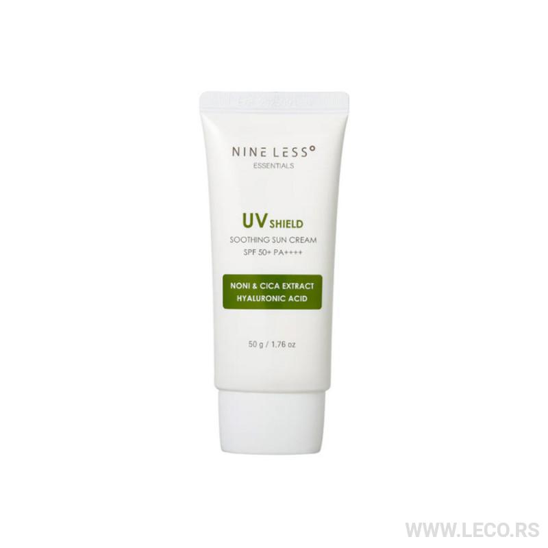 NINE LESS Essentials UV Shield Soothing Sun Cream SPF 50+ PA+++ 50gr 
