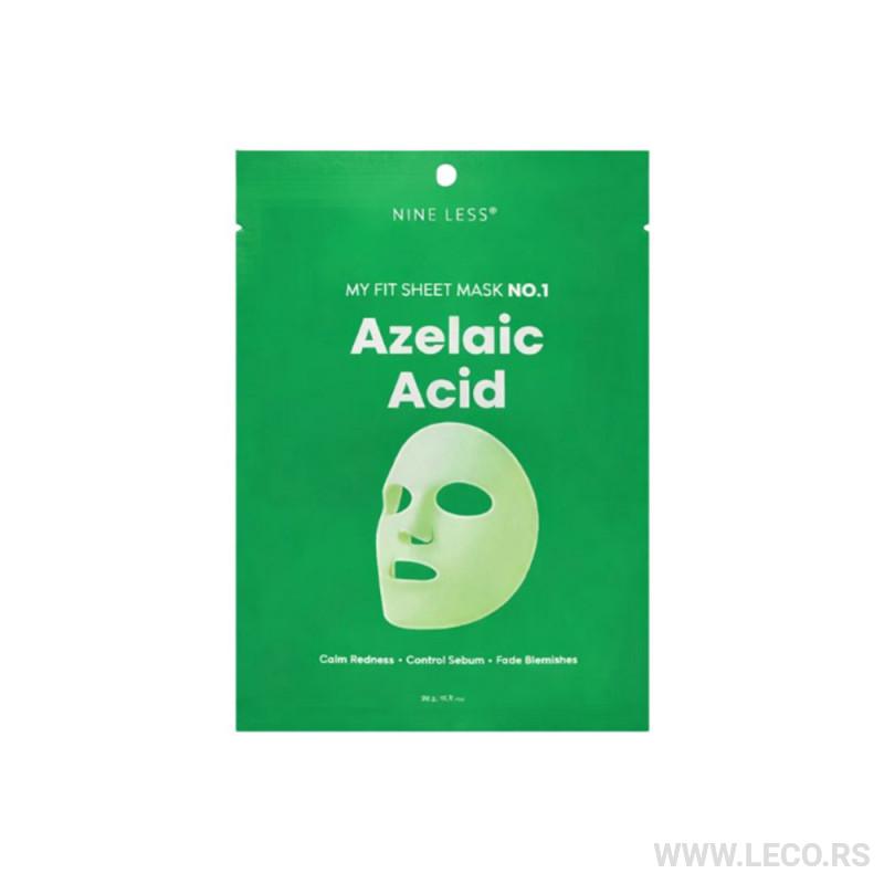 NINE LESS My Fit Sheet Mask No.1 Azelaic Acid 20gr 