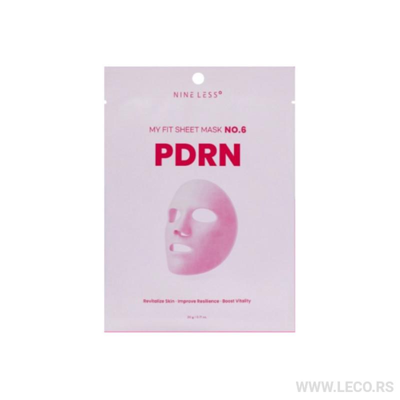 NINE LESS My Fit Sheet Mask No.6 PDRN 20gr 