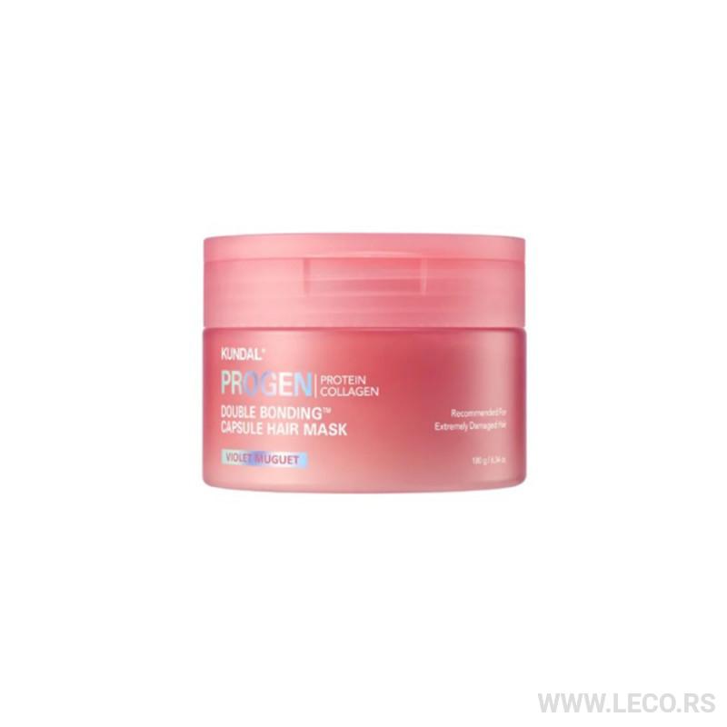 KUNDAL Progen Double Bonding Capsule Hair Mask 180g Violet Muguet 