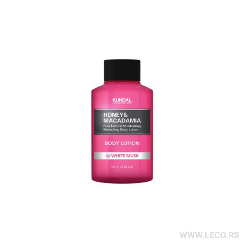 KUNDAL Honey&Macadamia Pure Body Lotion 100ml White Musk 