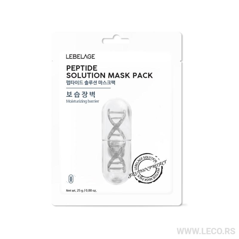 LEBELAGE Peptide Solution Mask Pack 25g 