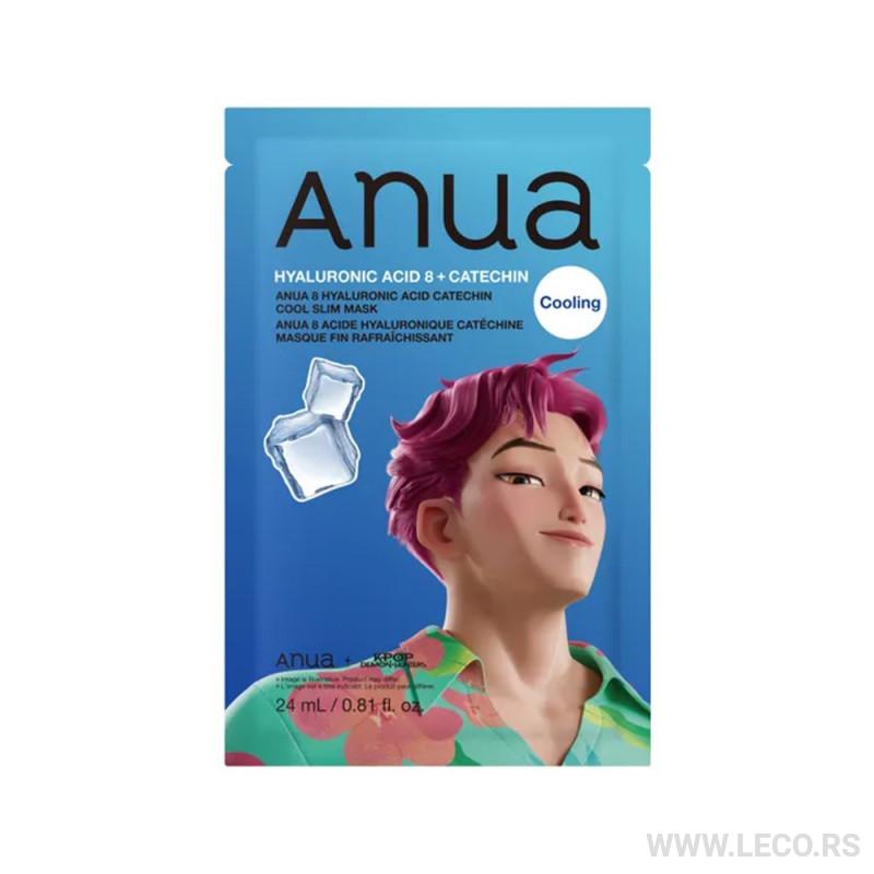 ANUA 8 Hyaluronic Acid Catechin Cool Slim Mask 24ml 