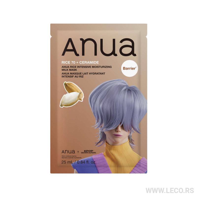 ANUA Rice 70 Intensive Moisturizing Milk Mask 25ml 