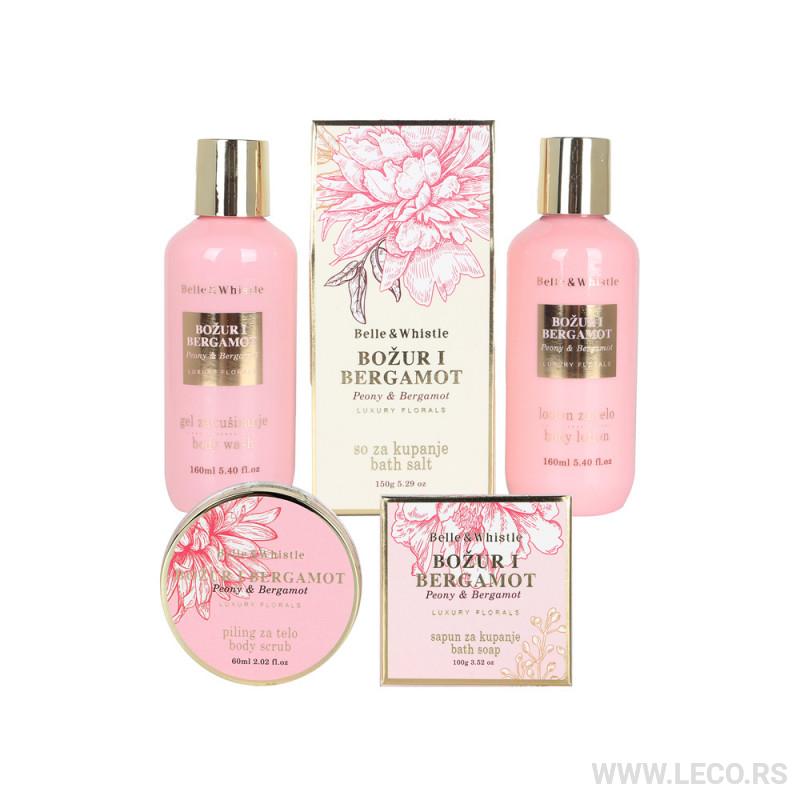 BELLE set Korpa roze 5/1 za negu tela  SKSF37684X 