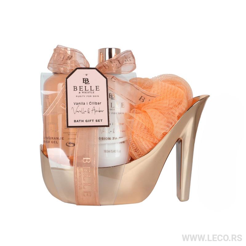 BELLE set Štikla zlatna manja 3/1 za negu tela SKGT37549 