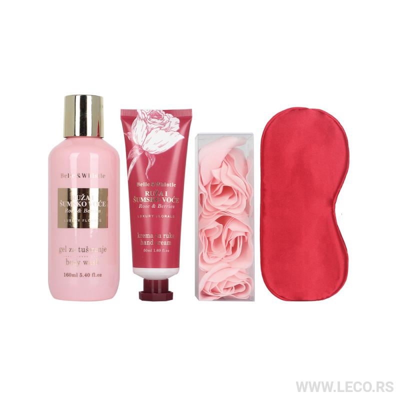 BELLE set Kutija Roze Ruže 4/1 za negu tela SKSF37669 